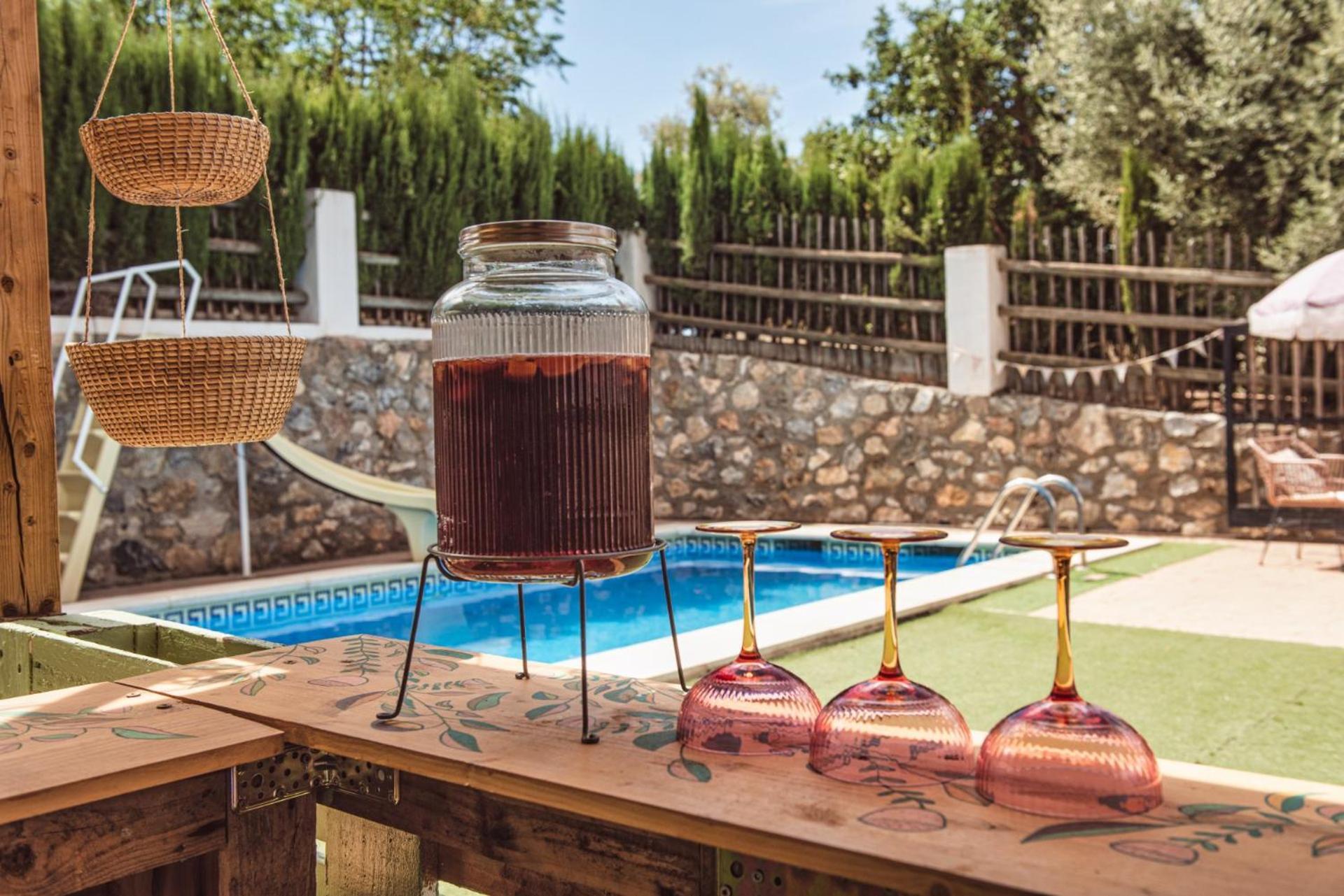 Casa Lobera Casas Rurales Canillas de Aceituno エクステリア 写真