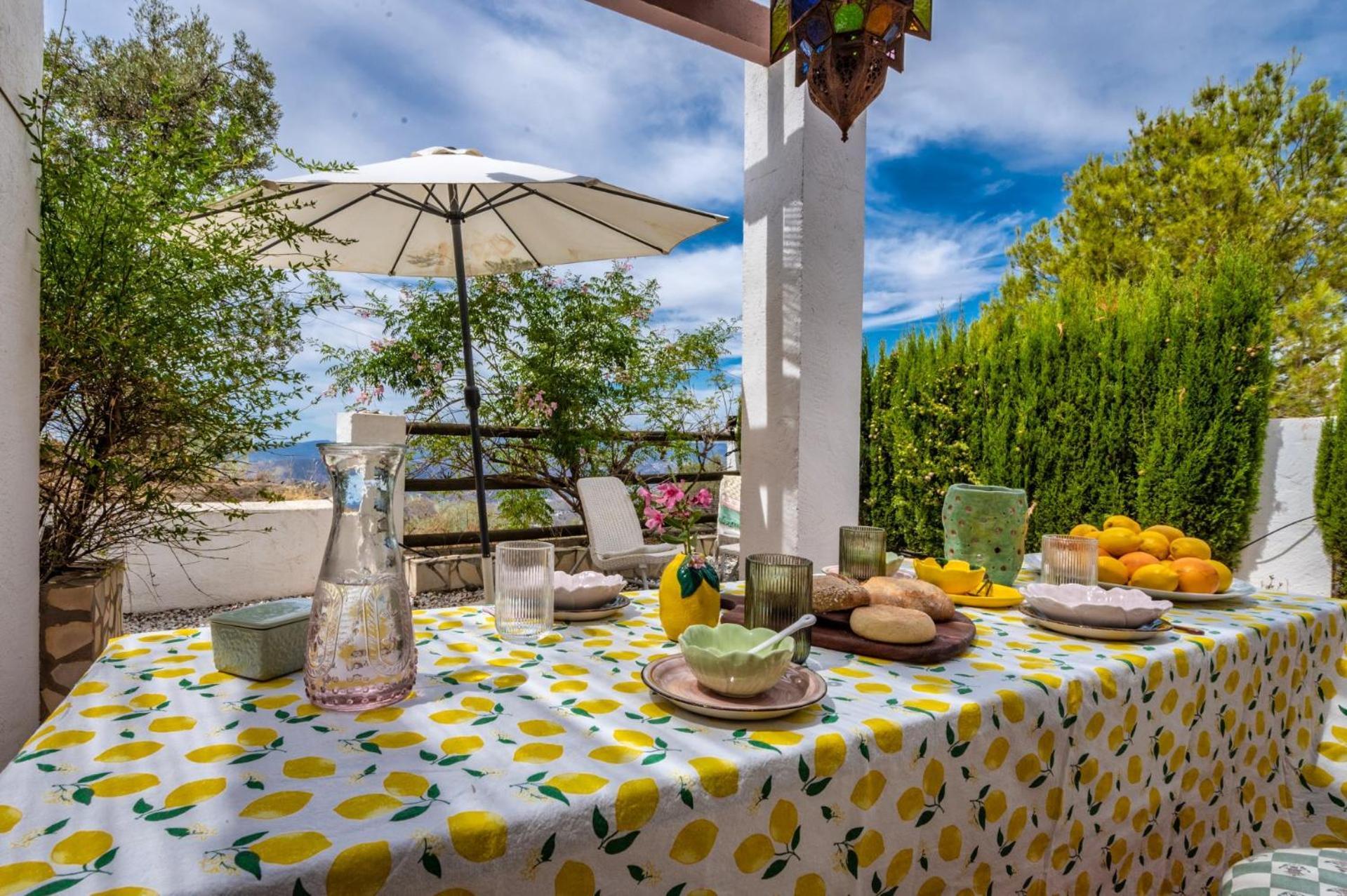Casa Lobera Casas Rurales Canillas de Aceituno エクステリア 写真