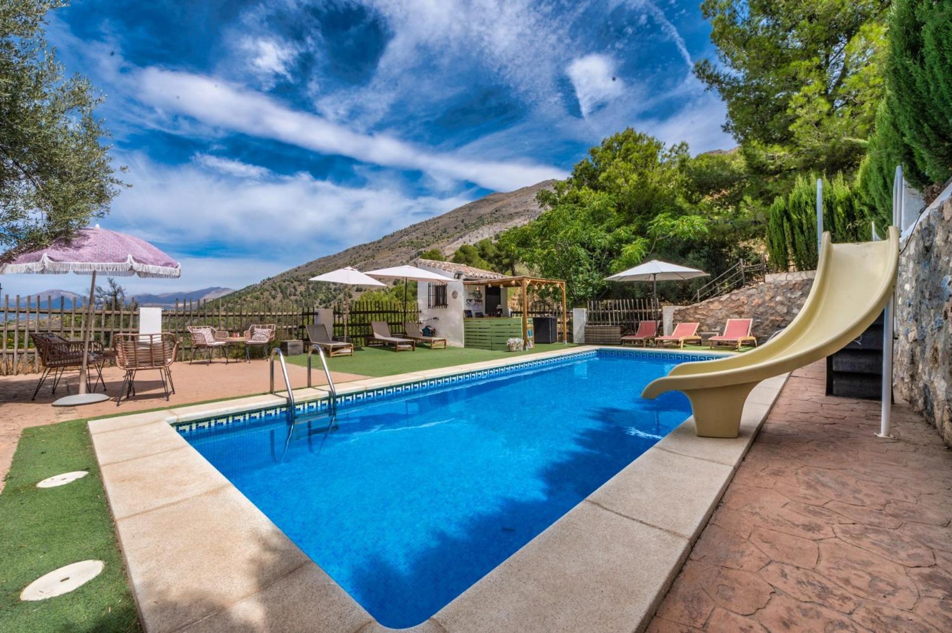 Casa Lobera Casas Rurales Canillas de Aceituno エクステリア 写真